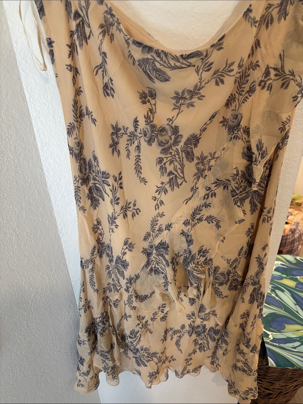 Lauren Ralph Lauren silk ruffle skirt - Picture 2 of 5